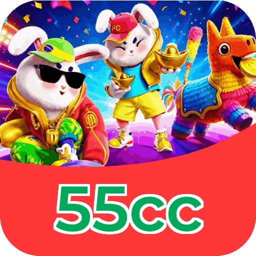 Plataforma 55cc mostrando interface moderna, jogos certificados e recursos de segurança licenciados